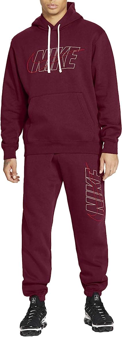 men's burgundy tracksuit